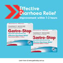 Gastro-Stop Diarrhoea Relief Loperamide 2mg - 12 capsules thumbnail 4