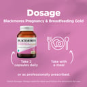 Blackmores Pregnancy & Breast-Feeding Gold 120 capsules thumbnail 6