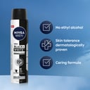 Nivea Men Anti-Perspirant Spray Invisible Black & White 250ml thumbnail 3