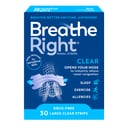 Breathe Right Clear Nasal Strip Large 30 pack thumbnail 1