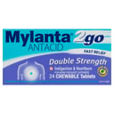 Mylanta 2Go Double Strength 24 chewable tablets thumbnail 1