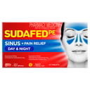 Sudafed PE Sinus Day + Night Relief 24 tablets thumbnail 1
