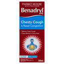 Benadryl Chesty Cough & Nasal Congestion 200ml thumbnail 1