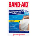 Band-Aid Tough Strips Waterproof Extra Large 10 pack thumbnail 1