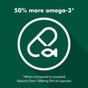 Nature's Own Odourless Fish Oil 1500mg - 200 capsules thumbnail 7