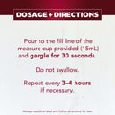 Betadine Sore Throat Gargle Ready To Use 120ml thumbnail 4