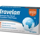 Travelan Travellers’ Diarrhoea Protection 30 caplets thumbnail 3
