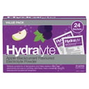 Hydralyte Electrolyte Powder Apple/Blackcurrant Value pack 24 Sachets thumbnail 1