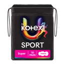 U by Kotex Pads Sport Ultra Thin With Wings Super 10 pack thumbnail 8