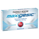 Maxigesic Paracetamol 500mg + Ibuprofen 150mg - 12 tablets thumbnail 7