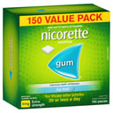 Nicorette Icy Mint Gum 4mg - 150 pieces thumbnail 3