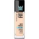 Maybelline Fit Me Matte & Poreless Foundation Natrual Ivory 1 each thumbnail 1