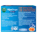 Vicks VapoDrop + Cough Orange Menthol 36 lozenges thumbnail 2