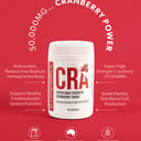 Living Healthy Super High Strength Cranberry 50000mg - 90 capsules thumbnail 2