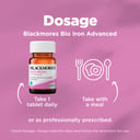 Blackmores Bio Iron Advanced 30 tablets thumbnail 6