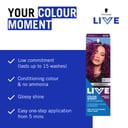 Schwarzkopf LIVE Colour UBs Magnetic Purple Semi Permanent 75ml thumbnail 11