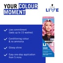Schwarzkopf Live Colour Pastels Cotton Candy Pink 75ml thumbnail 8
