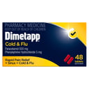 Dimetapp Cold & Flu 48 tablets thumbnail 1