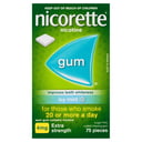 Nicorette Gum Icy Mint 4mg 75 pieces thumbnail 1
