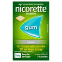 Nicorette Gum Classic 2mg 75 pieces thumbnail 1