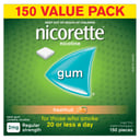 Nicorette Gum Freshfruit 2mg 150 pieces thumbnail 1