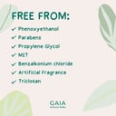 Gaia Biodegradable Water Wipes 70 wipes thumbnail 7