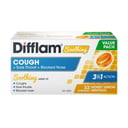 Difflam Soothing Cough + Sore Throat + Blocked Nose 32 Lozenges thumbnail 1