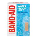 Band-Aid Waterproof Clear Regular 20 pack thumbnail 1