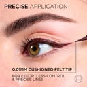 L'Oreal Paris Haute Precision Felt-Tip Eyeliner Bordeaux Cashmere 1 each thumbnail 2