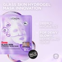 L'Oreal Paris Revitalift Filler Glass Skin Hydrogel Glow Mask 1 each thumbnail 3