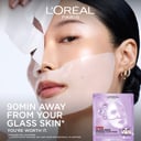 L'Oreal Paris Revitalift Filler Glass Skin Hydrogel Glow Mask 1 each thumbnail 2