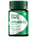 Nature's Own Vit B2 Tablets 100mg 60 tablets thumbnail 1