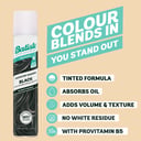 Batiste Dry Shampoo Hint Of Colour Black 200ml thumbnail 8
