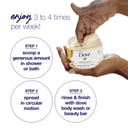 Dove Polish Crushed Almond & Mango Butter 298g thumbnail 5