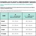 SynxBody Synxplus Flight & Recovery Socks Medium 1 pair thumbnail 2