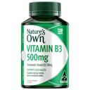 Nature's Own Vitamin B3 500mg 120 tablets thumbnail 1
