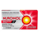 Nuromol Ibuprofen 200mg & Paracetamol 500mg - 24 tablets thumbnail 9