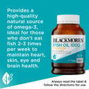 Blackmores Odourless Fish Oil 1000 - 400 Capsules thumbnail 6