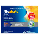 Nicabate Gum Extra Strength Extra Fresh Mint 4mg - 200 pieces thumbnail 1