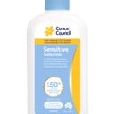 Cancer Council Sensitive Pump Sunscreen SPF50 - 200ml thumbnail 1