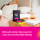 U by Kotex Pads With Wings Super 14 pack thumbnail 11