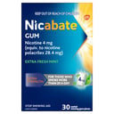 Nicabate Gum 4mg - 30 pieces thumbnail 1