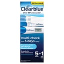 Clearblue Pregnancy Test Ultra Early Multi-Check & Date Combo Pack 6 pack thumbnail 1