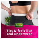 Depend RealFit Super Underwear Female Large 8 pack thumbnail 9