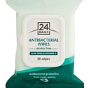 24 Daily Antibacterial Wipes Alcohol Free Aloe Vera & Vitamin E - 30 pack thumbnail 1