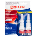 Demazin 12 Hour Decongestant Nasal Spray 20ml - 2 pack thumbnail 7