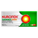 Nurofen Zavance Mini 16 liquid capsules thumbnail 1