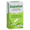 Dulcolax Adult 10mg - 10 suppositories thumbnail 2