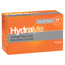 Hydralyte Electrolyte Powder Orange Flavoured Value pack 24 Sachets thumbnail 10