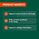 Nature's Own Lysine 1000mg - 100 tablets thumbnail 7